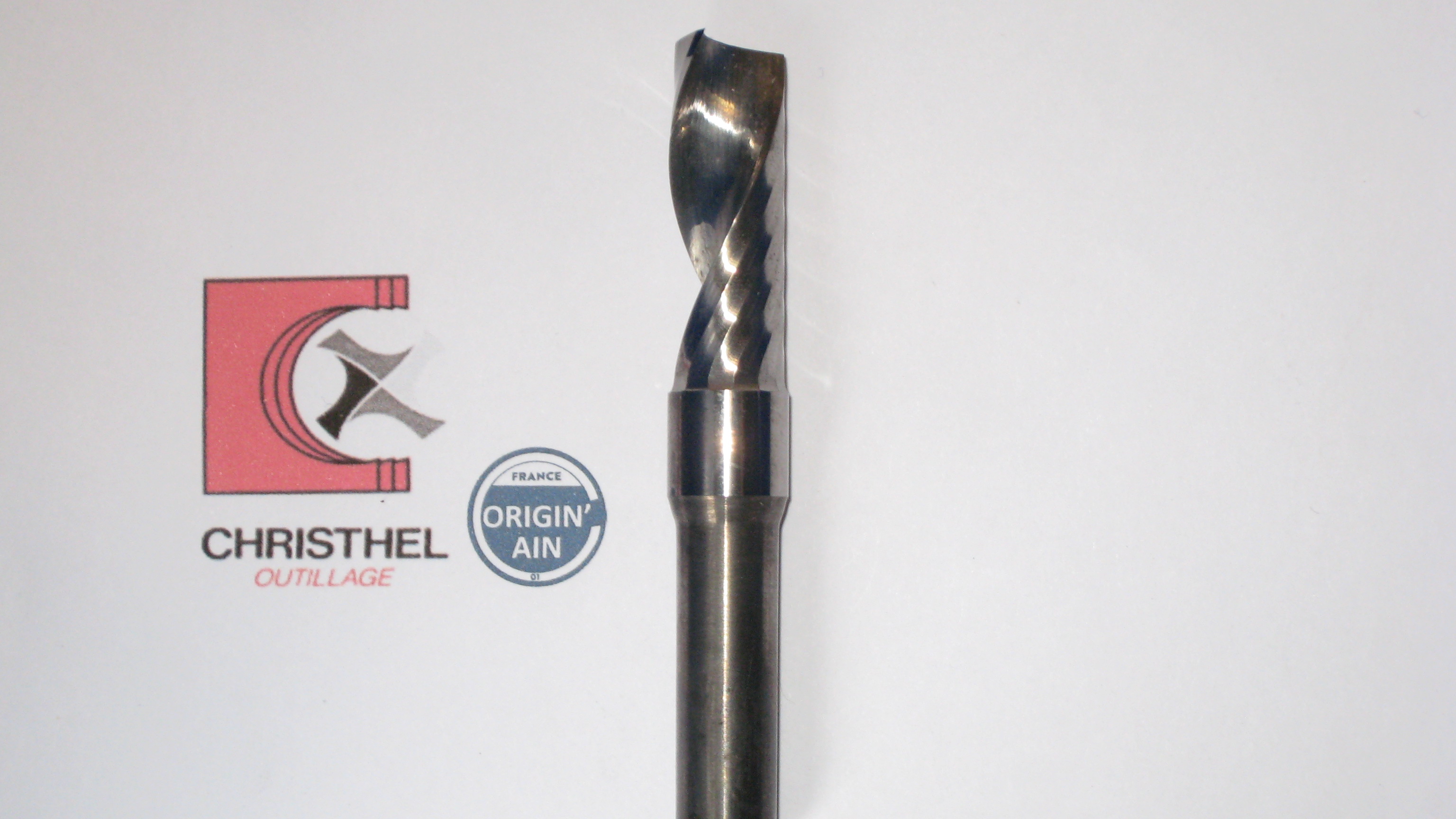 FRAISE 1 DENT CARBURE Ø12HD LU35 LT80 QUEUE Ø10 0108D123580Q10